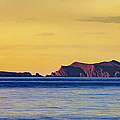 Anacapa Island Sunrise Off the Ventura County Coast in Southern California